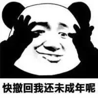 暴漫 熊猫头 快撤回 我还未成年呢 搞怪 逗
