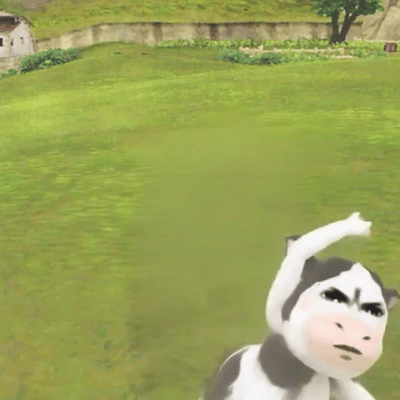 草地牛 奶牛 沙雕 抽象 搞怪