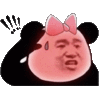 暴漫 熊猫头 尴尬 搞怪 逗