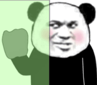 暴漫 熊猫头 沙雕 搞笑 逗