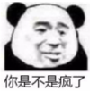 暴漫 熊猫头 你是不是疯了 搞笑 逗 沙雕