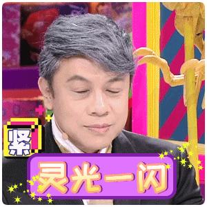 灵光一闪蔡康永眨眼挑眉gif动图_动态图_表情包下载_soogif