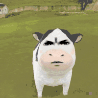 草地牛 奶牛 沙雕 抽象 搞怪