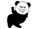 暴漫 熊猫头 跳舞 搞怪 逗