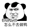 暴漫 熊猫头 帅 搞怪 逗