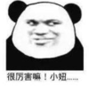 暴漫 熊猫头 很厉害吗小妞 搞笑 逗 沙雕