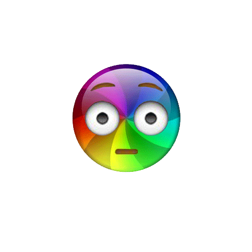 扭曲的emoji表情包gif图片