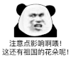 暴漫 熊猫头 注意点影响啊喂 这还有祖国的花朵呢 搞怪 逗