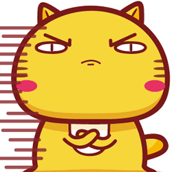 黄猫问号表情gif图片