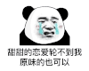 暴漫 熊猫头 甜甜的恋爱轮不到我原味的也可以 搞怪 逗