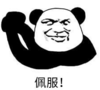 暴漫 熊猫头 佩服 搞笑 逗 沙雕