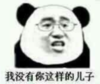 暴漫 熊猫头 我没有你这样的儿子 搞笑 逗 沙雕