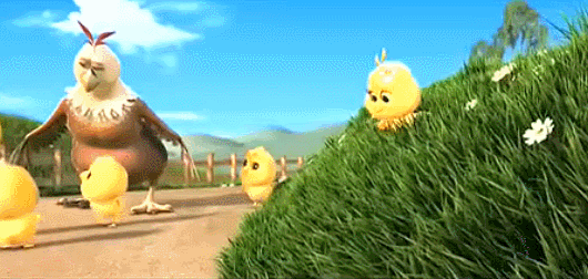 动画可爱小鸡电影疯狂农庄gif动图