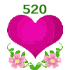 情侣 可爱 520 爱你 笔芯