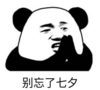 暴漫 熊猫头 别忘了七夕 搞笑 逗 沙雕