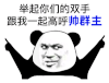 暴漫 熊猫头 举起你们的双手 跟我一起高呼帅群主 搞怪 逗