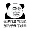 暴漫 熊猫头 回来 不想牵手 搞怪 逗