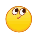 emoji 小黄脸 托腮 爱你 搞怪 逗