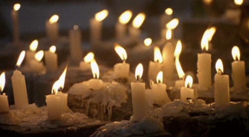 生日蜡烛动图 吹灭图片