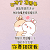 兔兔 可爱 情侣 搞笑
