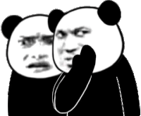 暴漫 熊猫头 悄悄话 搞怪 逗