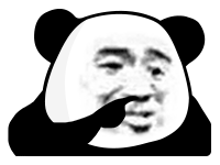 暴漫 熊猫头 无语 搞怪 逗