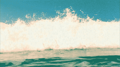 海浪动态壁纸全屏图片