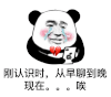 暴漫 熊猫头 刚认识 搞怪 逗