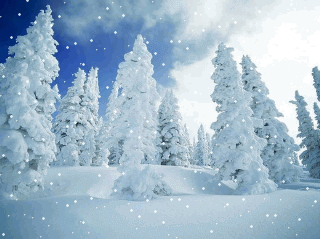 下雪天动态壁纸图片