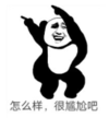 暴漫 熊猫头 怎么样很尴尬吧 搞笑 逗 沙雕