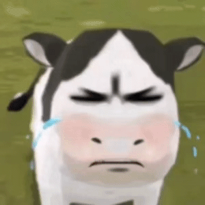 草地牛 牛 沙雕 搞怪