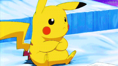 皮卡丘 神奇宝贝 动漫 生气