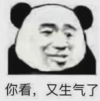 暴漫 熊猫头 你看又生气了 搞笑 逗 沙雕