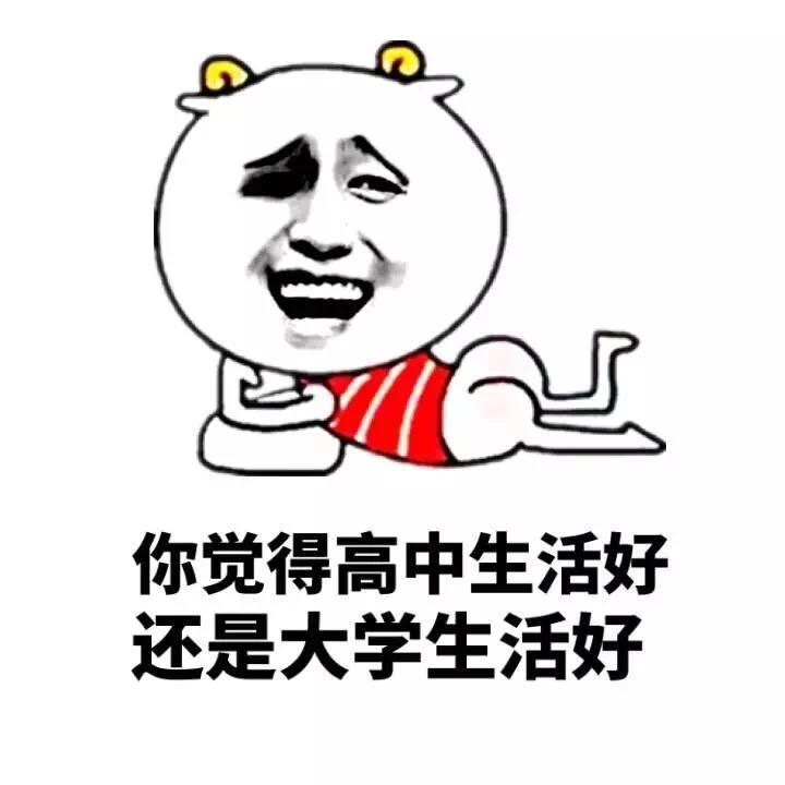 吐槽大学生活的表情包图片