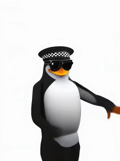 企鹅 沙雕 搞怪 抽象