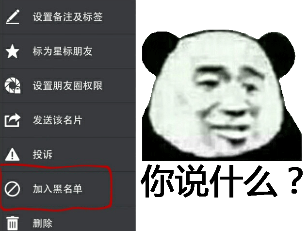 你说什么