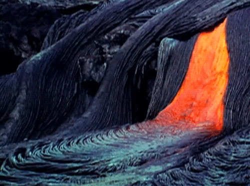 熔岩lavanature流动gif动图