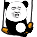 暴漫 熊猫头 摇 搞怪 逗