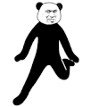 暴漫 熊猫头 跳舞 搞怪 逗