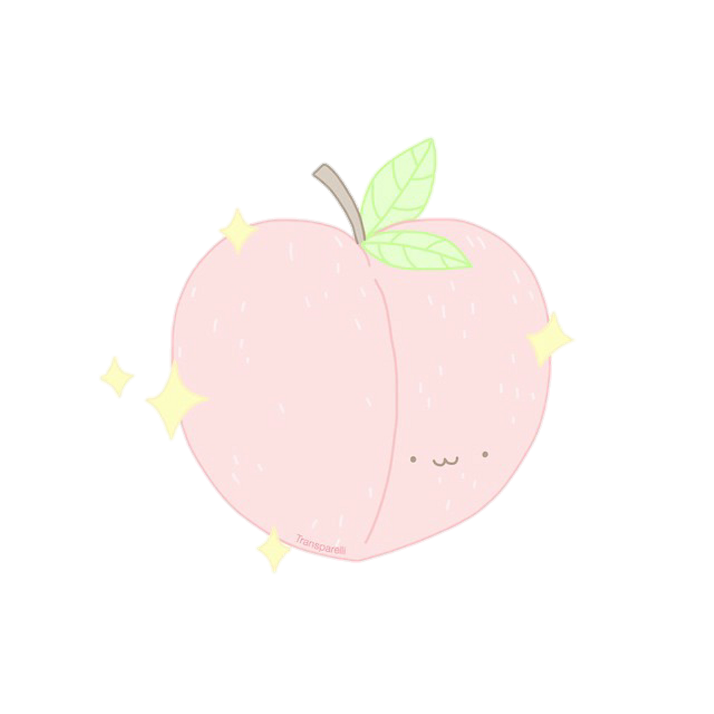 贴纸 水蜜桃 水果