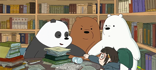 白熊熊猫棕熊开心gif动图_动态图_表情包下载_soogif
