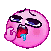 emoji 舔手 可爱 搞怪